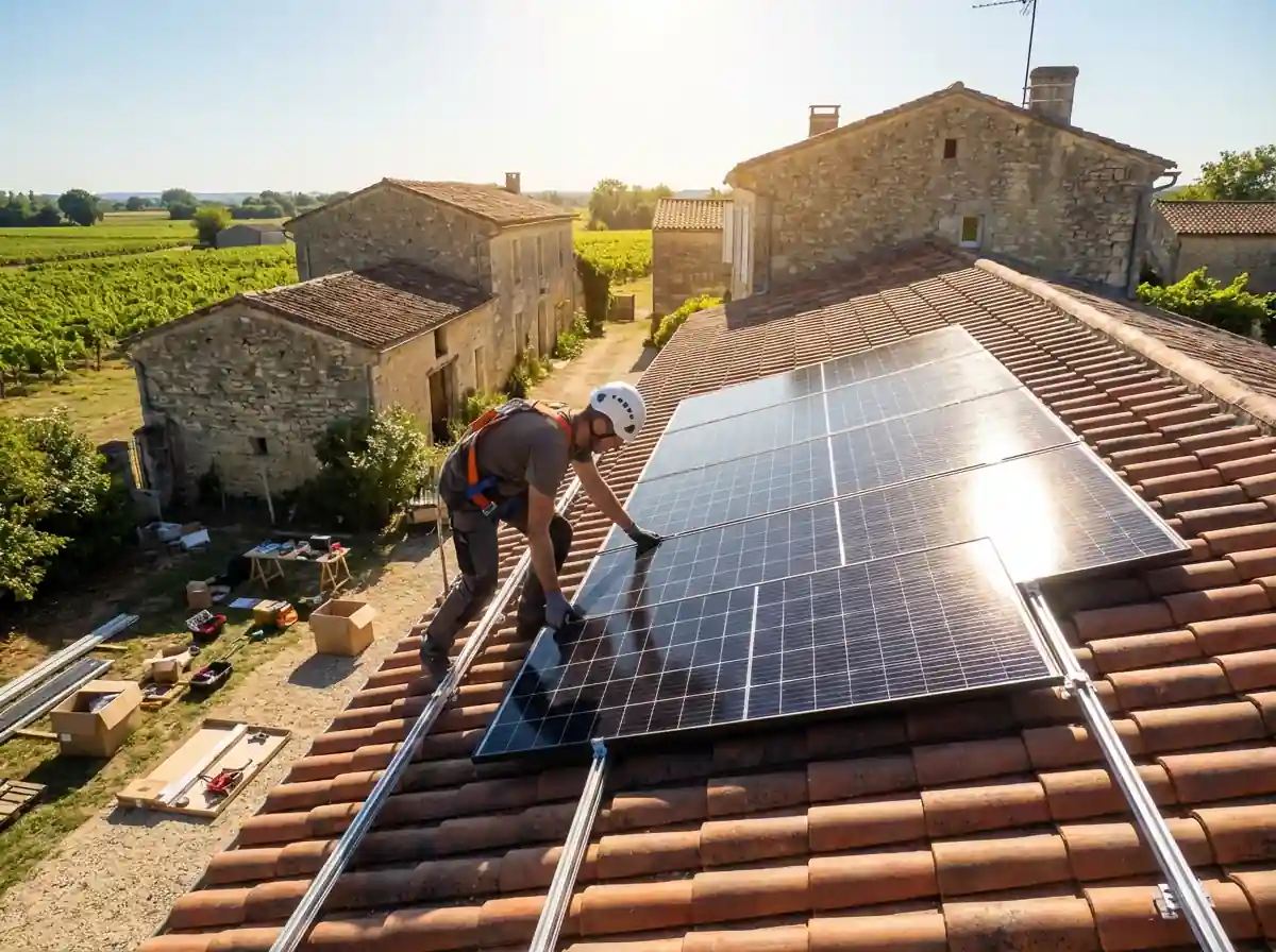 Installation de Panneaux Solaires Podensac